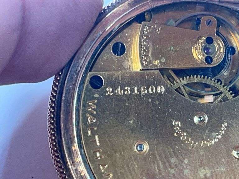 A.W. Co Waltham Pocket Watch