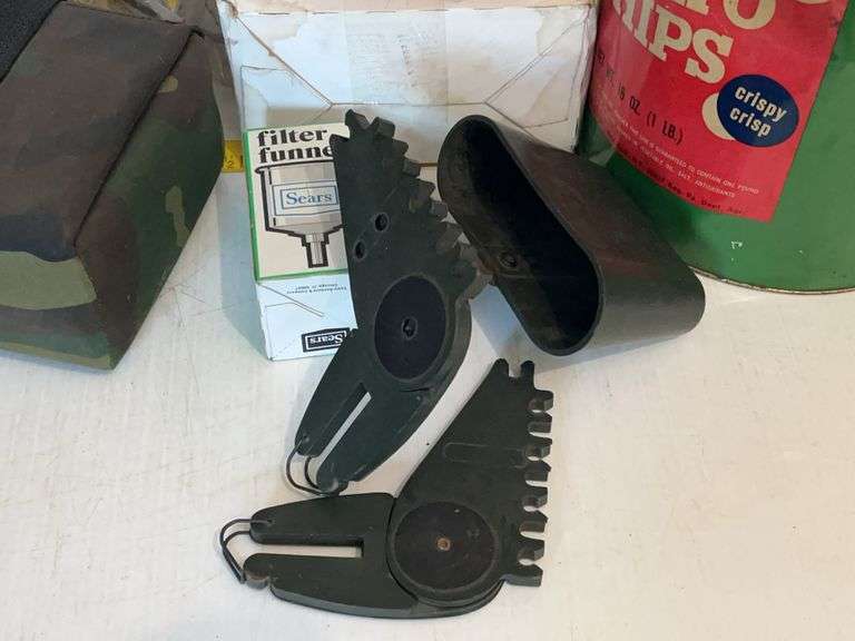 Binoculars, Tin, Wads, Etc.