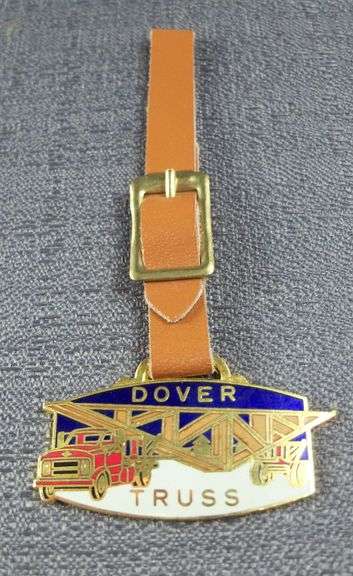 Dover Truss, New Philadelphia Ohio, Watch Fob