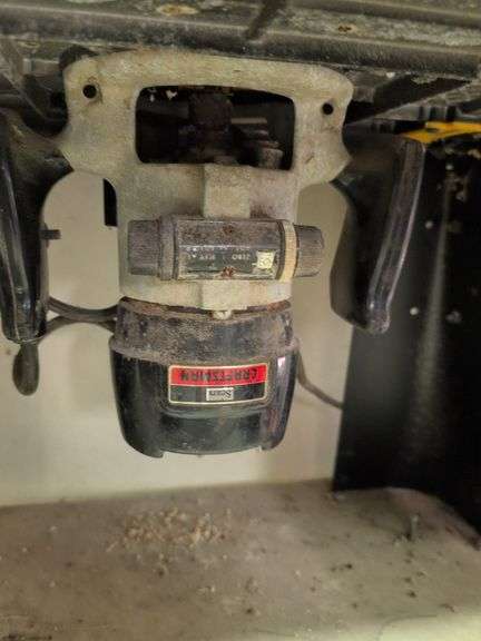 Craftsman table router and stand - see photos