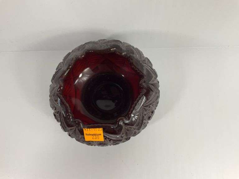 Fenton Ruby Red Bowl