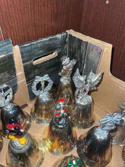 Assortment of Silver Plated Decorative Bells