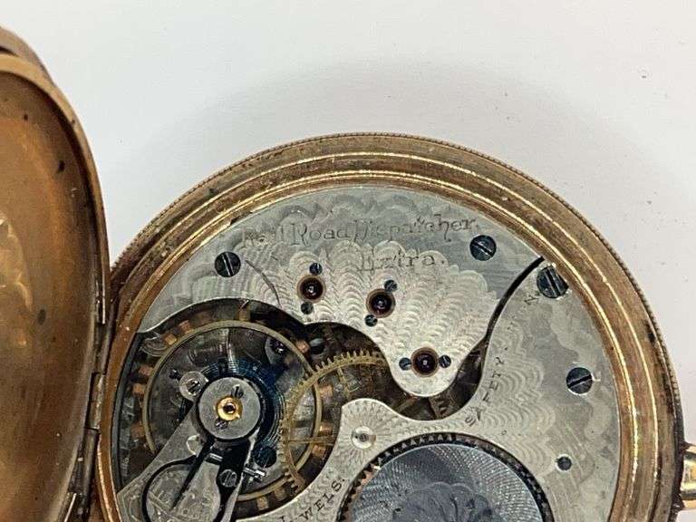 John M. Roberts 15 Jewel Railroad Dispatcher Extra Pocket Watch