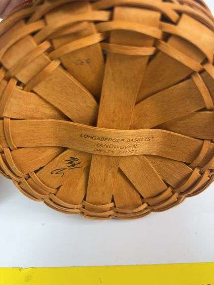 Longaberger Hostess Appreciation Basket, Inaugural Basket, Hope Baskets