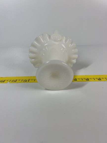 Fenton Milk Glass Basket