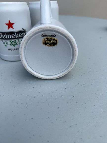 (4) Heineken Holland Mugs