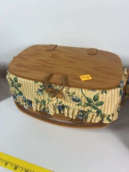 Longaberger Tissue Basket, Purse, Tulip Basket