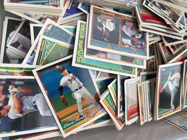 Assorted Baseball, Basketball and Football Cards