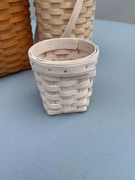 (4) Longaberger Baskets