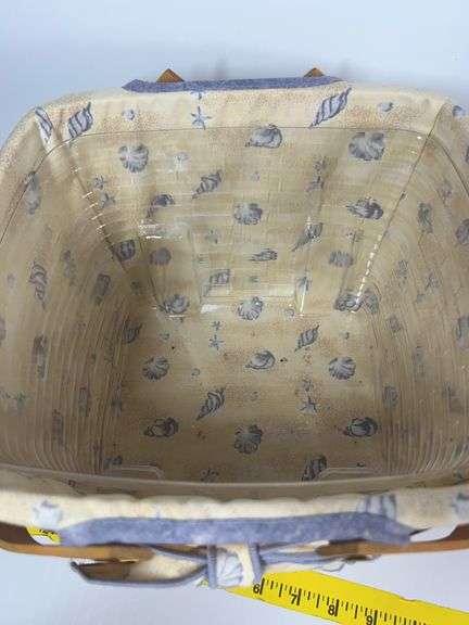 Longaberger Purse, Longaberger Beachcomber Basket