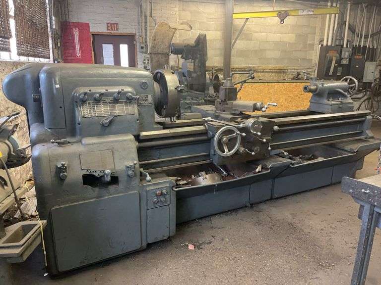 1948 Monarch 20” Industrial Metal Lathe