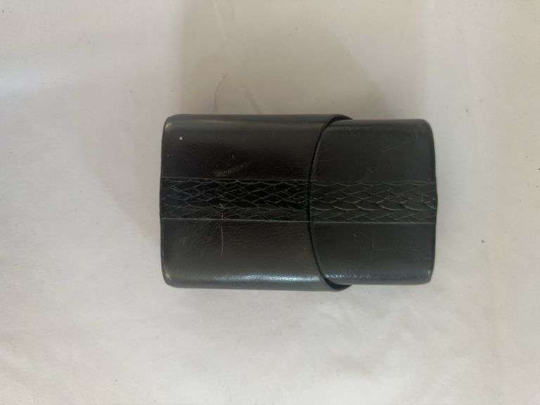 Cigar Case, (2) Stuffed Animals, Basket, (4) Napkin Rings, and other misc.