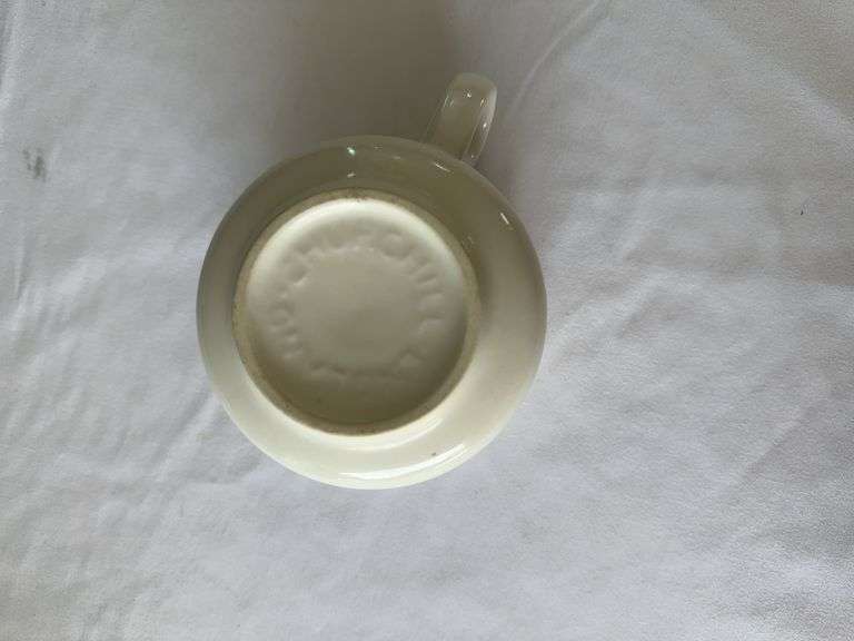 (6) Blue and White Patterned Cups