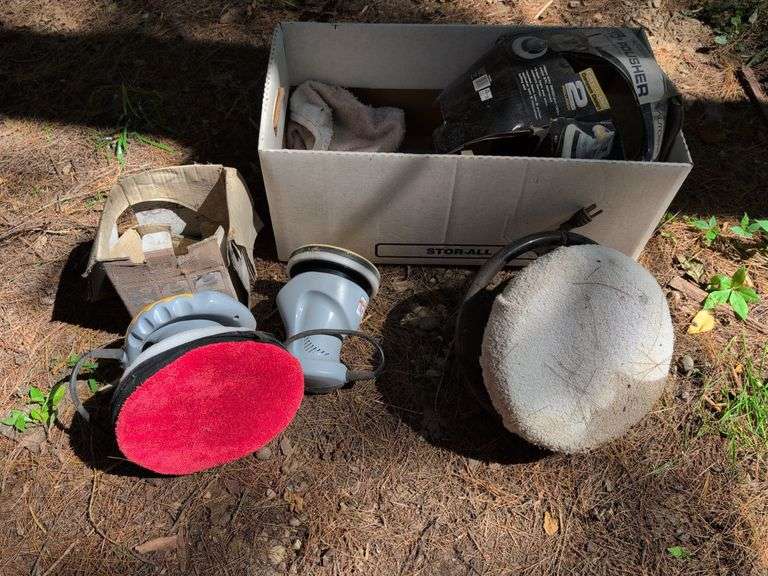 (3) electric polishers