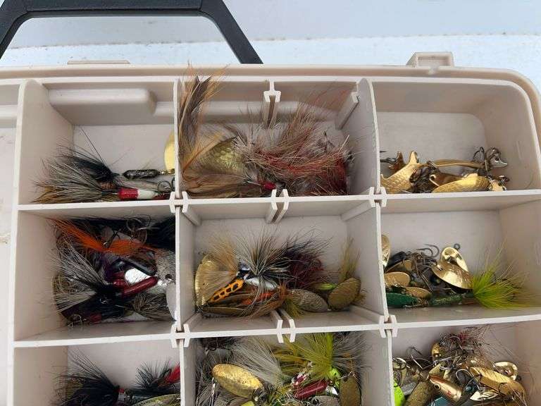 Plano Tackle Box with Fishing Lures