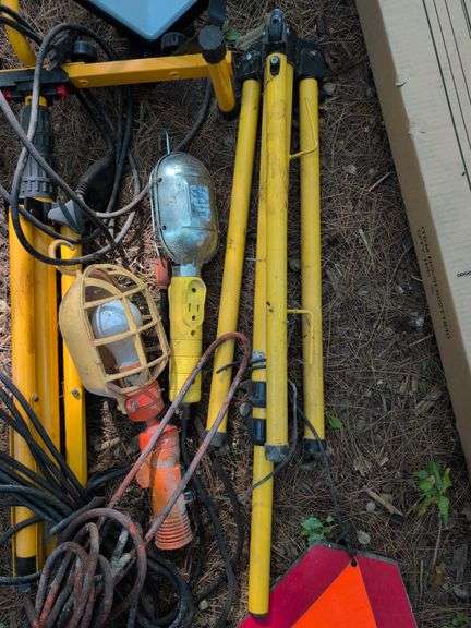 Work lights, shop light, and slow moving sign