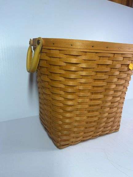 Longaberger Medium Oval Waste Basket