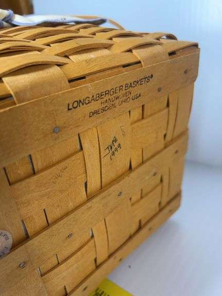 Longaberger Purse, Longaberger Beachcomber Basket