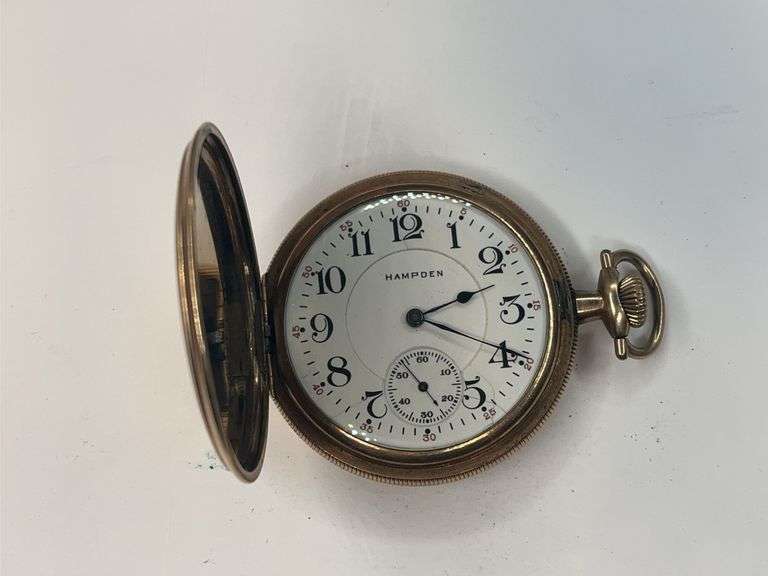 Hampden 17 Jewel Pocket Watch