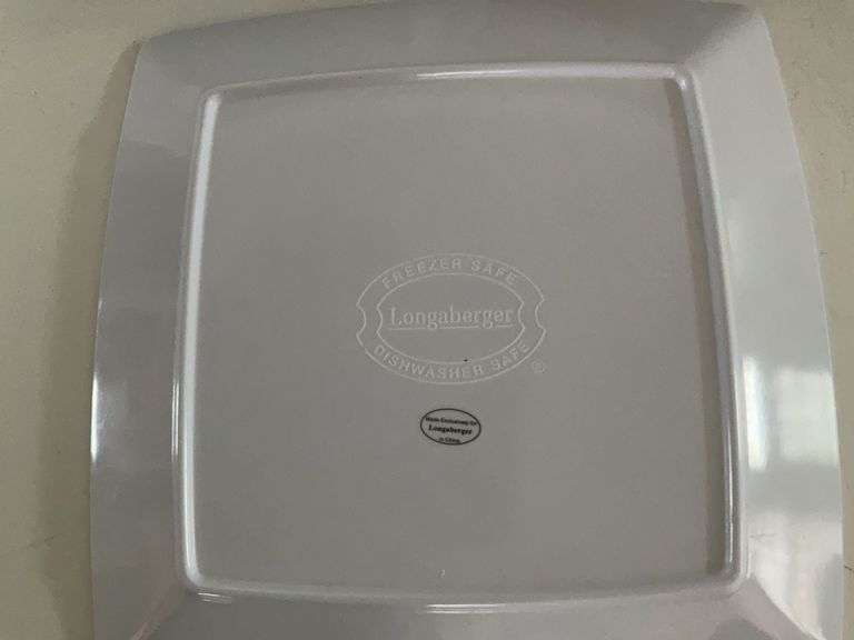 Longaberger Plates and Bowls, Pier 1 Plates