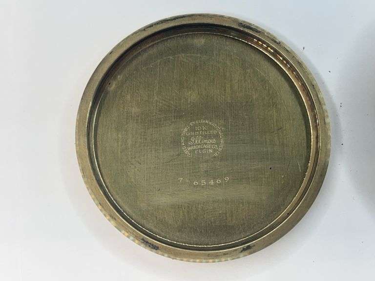 B.W. Raymond 21 Jewel Elgin Pocket Watch