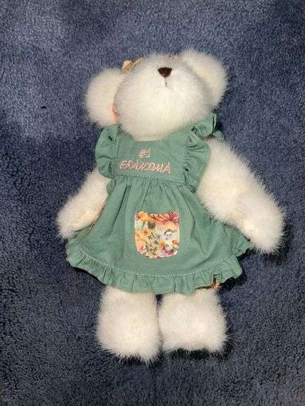 Longaberger Collectors Club 2003 Boyd Bear, Small Plush Rabbit, #1 Grandma Special Edition Boyd Bear