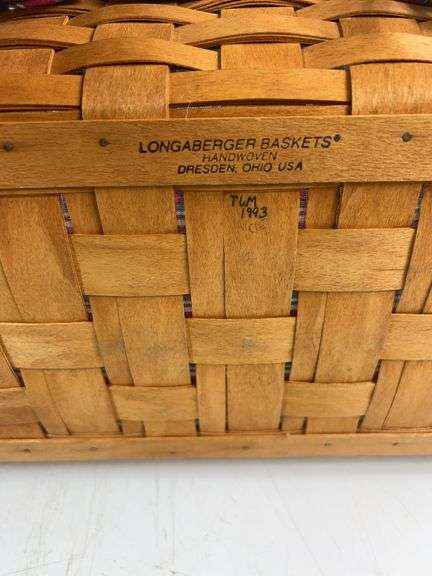 Longaberger Gathering Basket, Longaberger Mother’s Day Basket, Longaberger Cracker Basket
