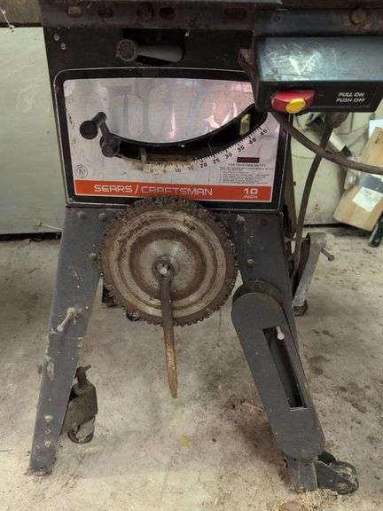 Sears/Craftsman 10" table saw