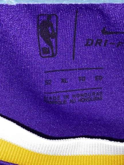 XL Lakers Lonzo Ball Jersey