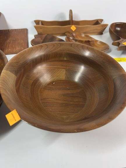 Assortment of Wooden Dishes