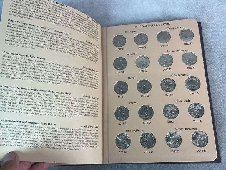 2010-2021 America’s Beautiful National Parks Washington Quarters