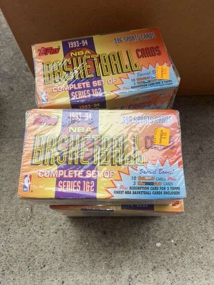 (6) Boxes of NBA Basketball Topps Cards- 396 Cards in Each Box