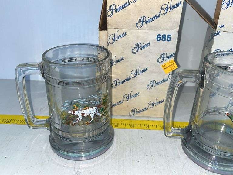 Princess House Hunting Beer Mugs