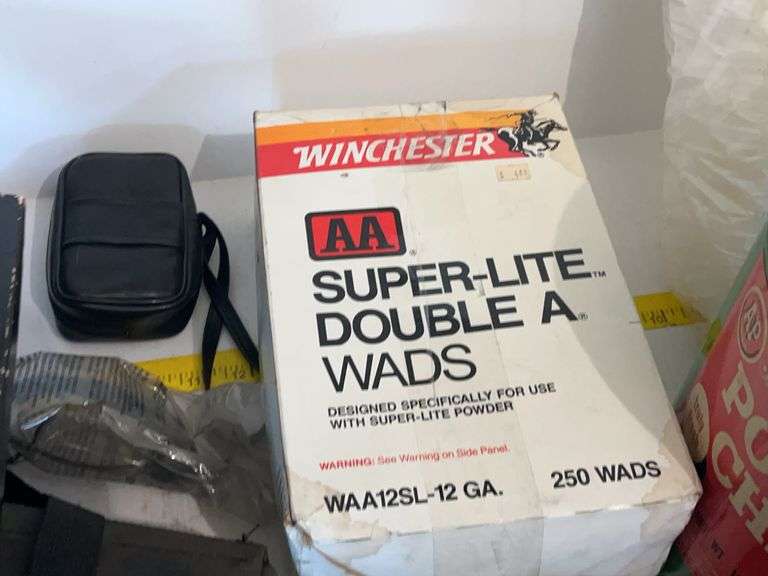 Binoculars, Tin, Wads, Etc.