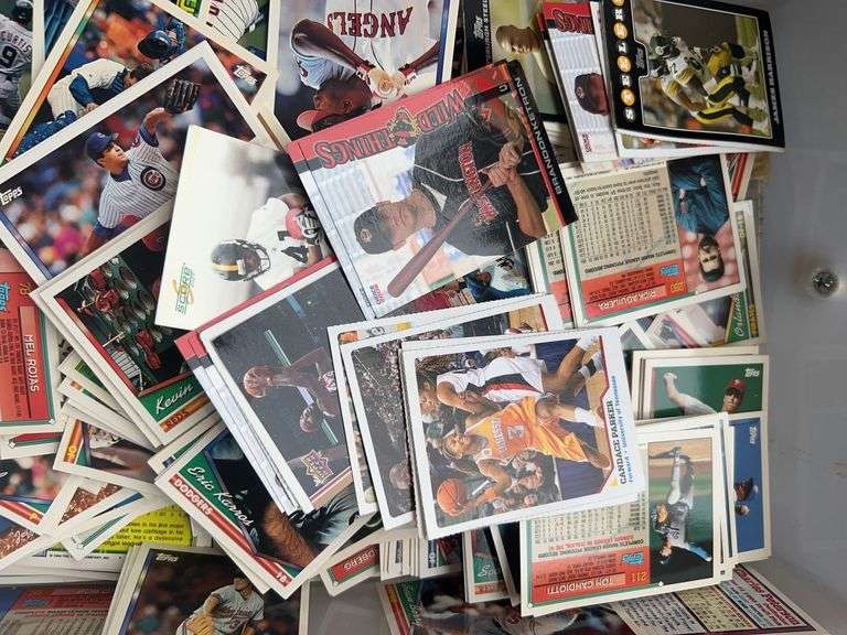 Assorted Baseball, Basketball and Football Cards