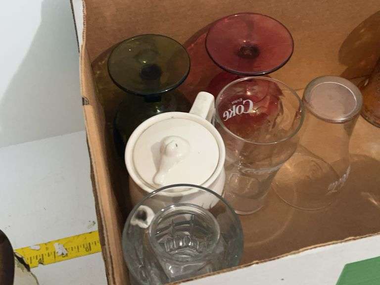 Variety of Glassware