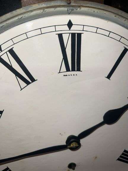 Made in USA Wind Up Clock with Key
