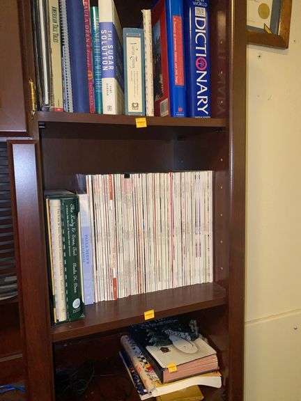 Contents of 3 Shelves-Books