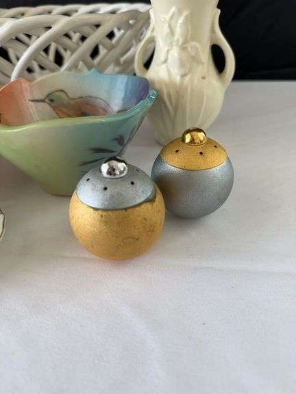 (4) Lg Bowls, Pottery Mug, Teacup, Aalt and Pepper Shaker, and other Dishware