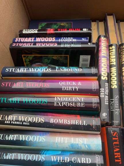 Large Assortment of Stuart Woods Books