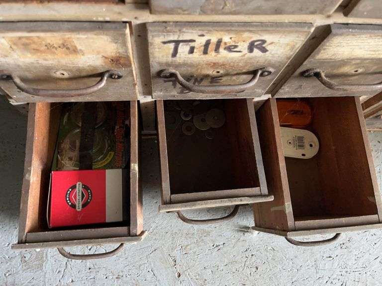 Wooden Storage Bin with Hardware