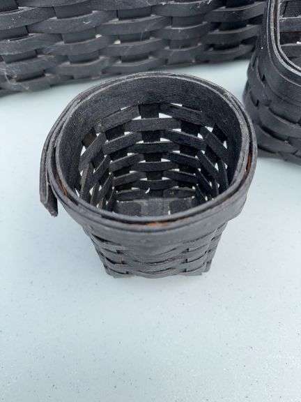 (3) Longaberger Baskets
