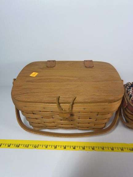 1492-1992 Longaberger Discovery Basket, Longaberger Horizon of Hope Basket, Longaberger All American