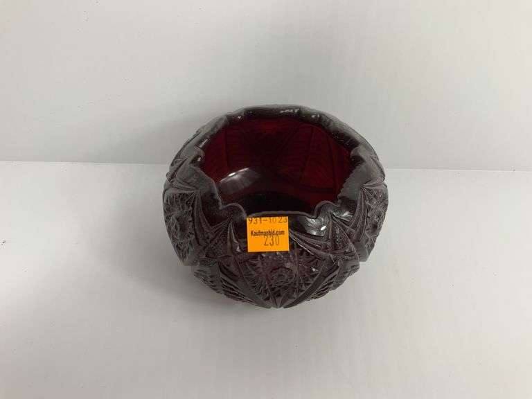 Fenton Ruby Red Bowl