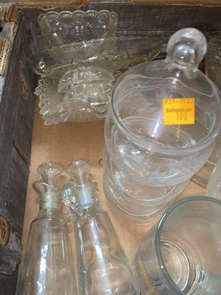 Assortment of Glassware