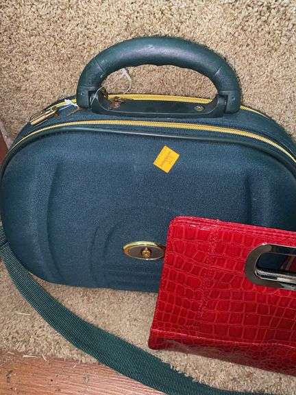 NY&C Faux Leather Handbag, Longaberger Purse, Heavy Duty Bag