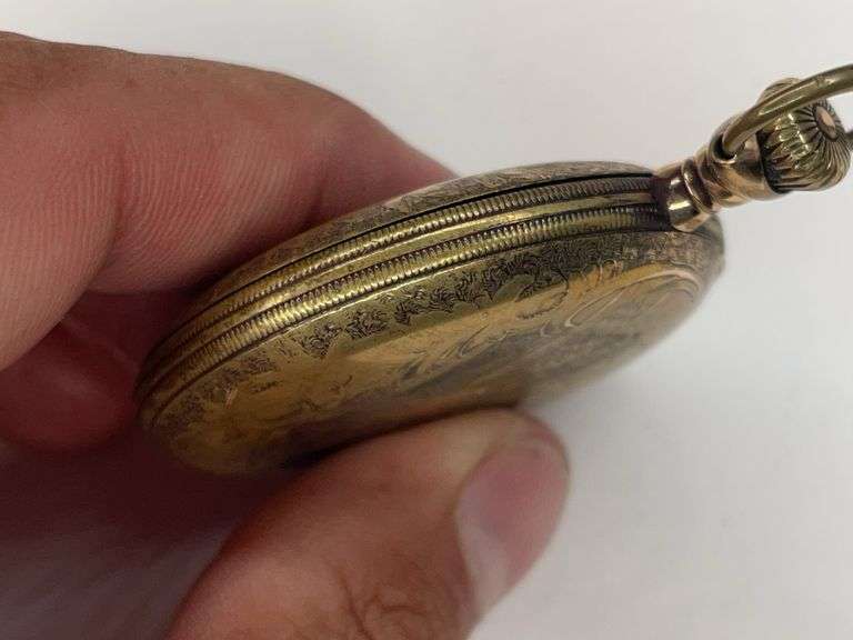 John M. Roberts 15 Jewel Railroad Dispatcher Extra Pocket Watch