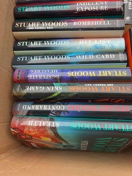 Large Assortment of Stuart Woods Books