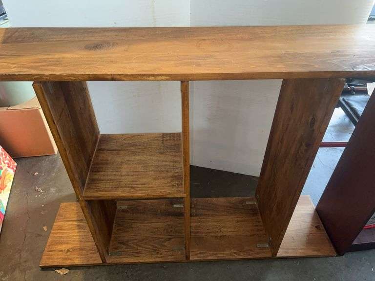 Wooden Shelving Unit