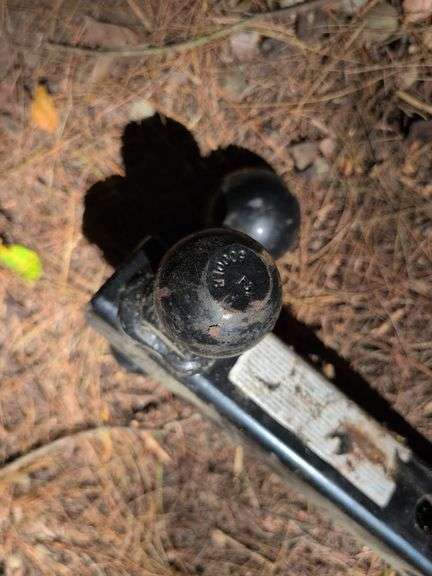 3-way ball hitch and (2) other hitches